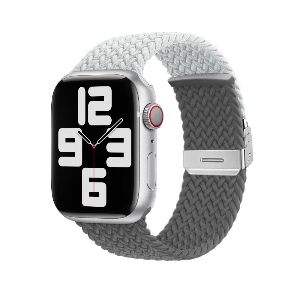Braided Solo Loop Strap For Apple Watch Band 44mm 40mm 45mm 41mm 42mm Elastic Nylon Correa Bracelet iWatch Series 4 5 Se 6 7 3 8