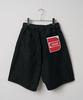 WEGO Unisex Denim Baggy Denim Half Summer Size Black Shorts, Shorts, Trousers, Pants, Shorts, Bottoms, Clothing, Clothes, Streetwear, Gift, Present,