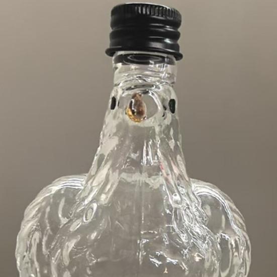 Karafka do wina Orzeł Szklana butelka na alkohol Orzeł Długoterminowe zachowanie smaku Elegancka ozdobna butelka Unikalny prezent dla mężczyzn Taty Męża