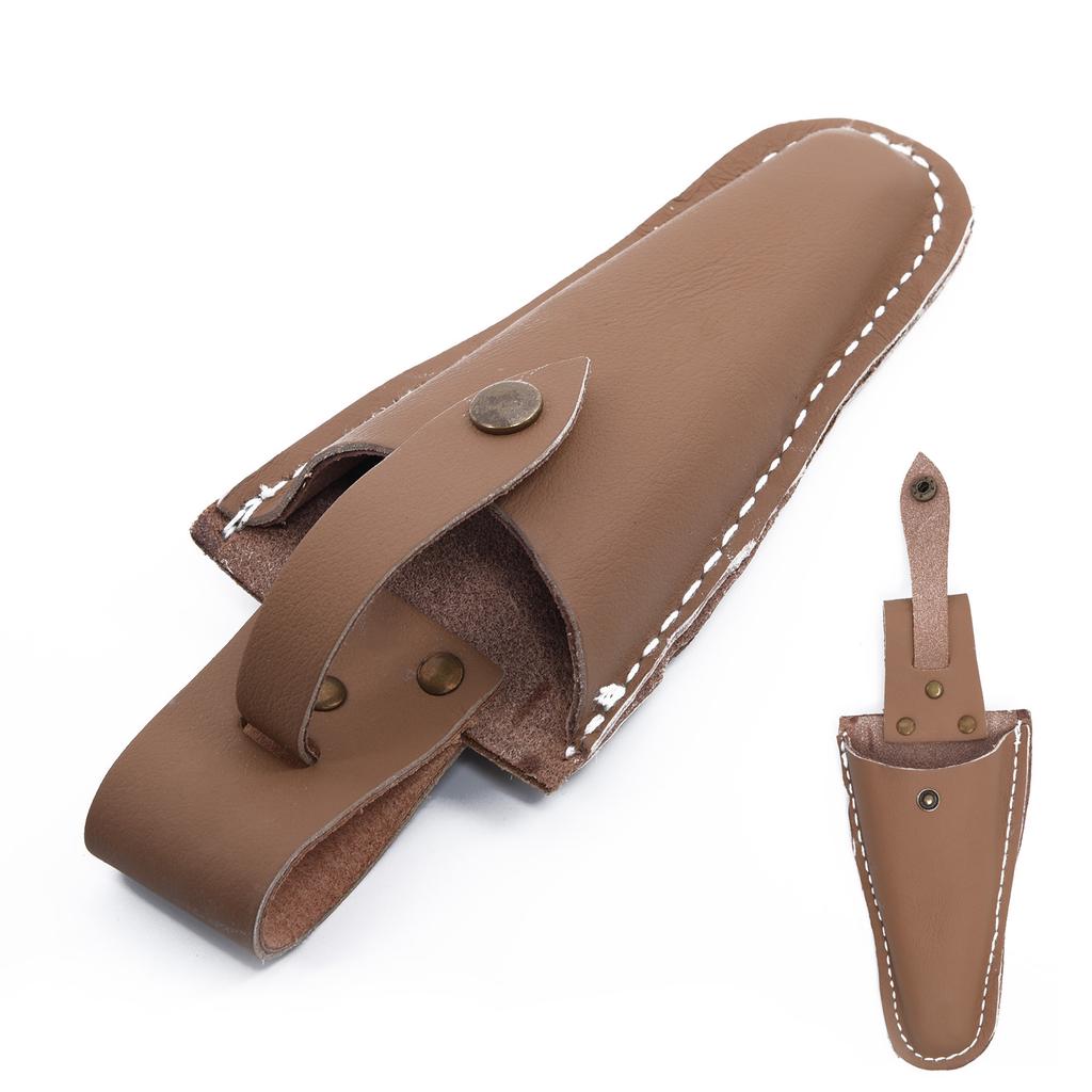 Gardening Scissors Bags Pruning Scissor Case Leather Sheath Portable Holster Cowhide Pruner Tools Bag For Pliers Pruning Shears