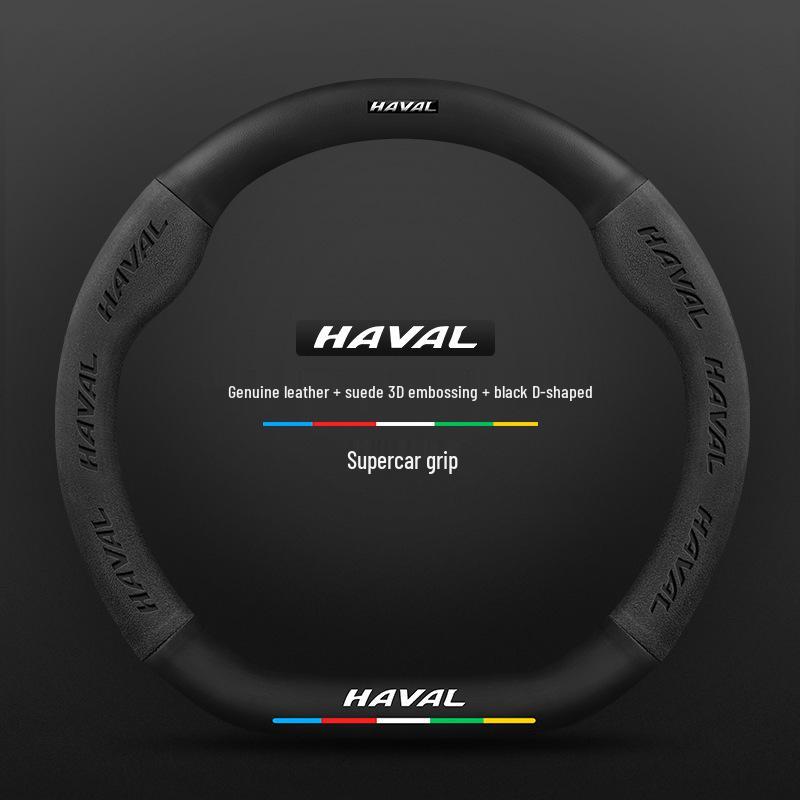 Haval Lenkradbezug für Shenshou H9, Big Dog, H6 National Tide Edition, M6, Chitu, F7X - Wildleder-Finish