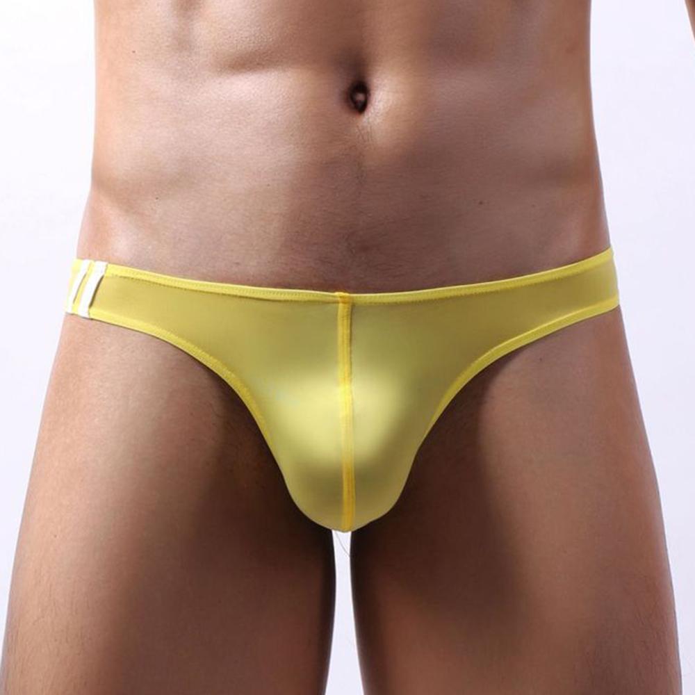 US-Männer G-String Slip Sexy Tanga Bikini Unterwäsche T Back Pouch Höschen Bademode