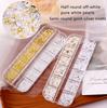 Mini Pearl Nail Art Kit - Rhinestones, Studs, Charms for DIY Nail Design, Manicure Decoration Accessories Set