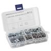 200pcs Set Manganese Steel UClips with Self Tapping Screws Kit Assortment Fixing Hardwares for Motor Vehicles