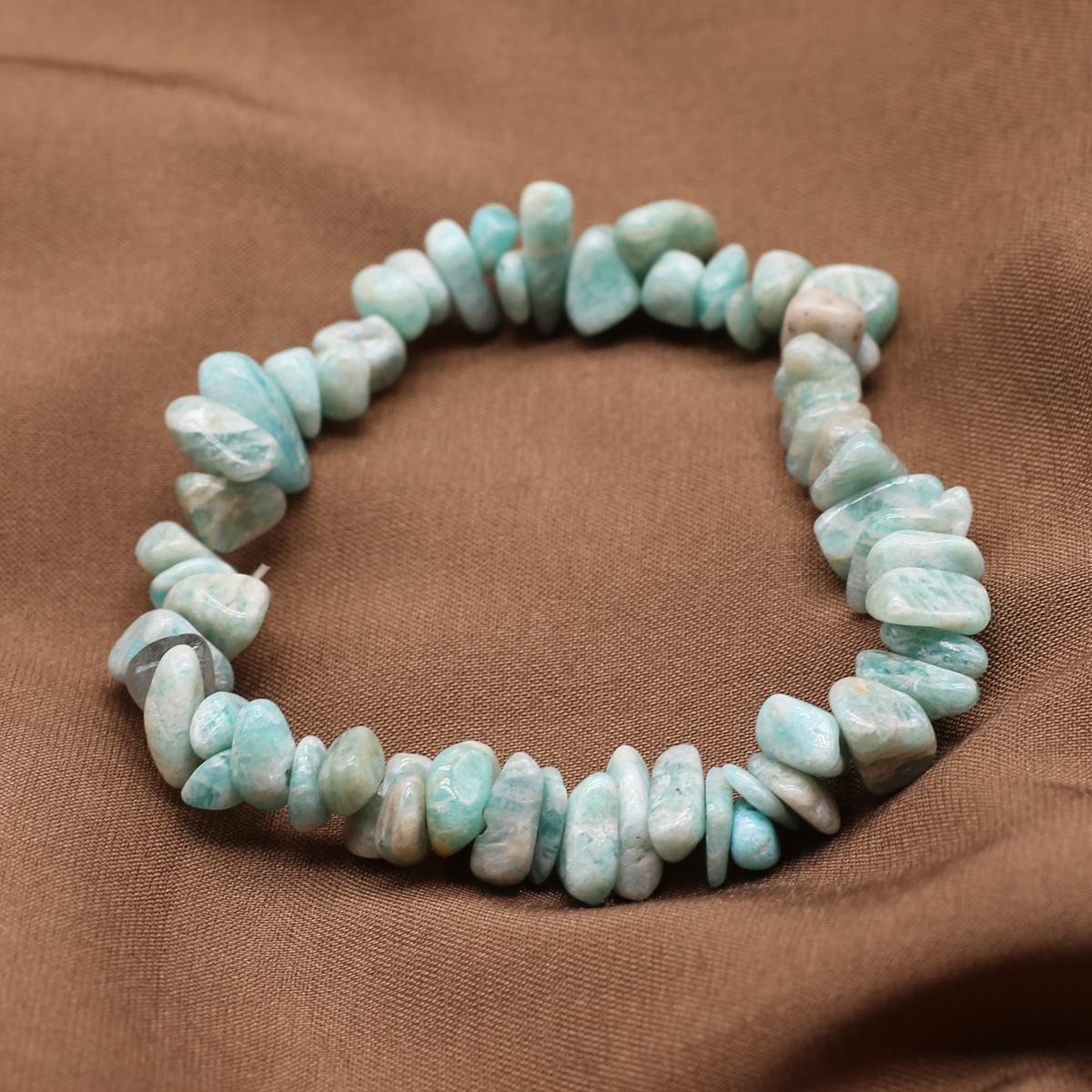 

Новый стиль, женский браслет из натурального камня, розовый кварц/зеленый авантюрин, гравийный браслет для женщин, цепочка для подарков на день рождения, 18 см 18CM