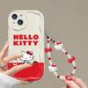 Hello Kitty Chain Case For Iphone 17 Pro Max 17 Air 16 15 14 13 12 11 Pro Max 16e 16 Plus 12 13 Mini Phone Casing  Soft Cute INS