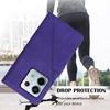 For Xiaomi Redmi Note 13 Pro 5G/Poco X6 5G Leather Case with Hand Strap Wallet Stand Phone Cover