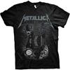 Tricou Negru Slim Fit pentru Bărbați Metallica Hammett Ouija Guitar