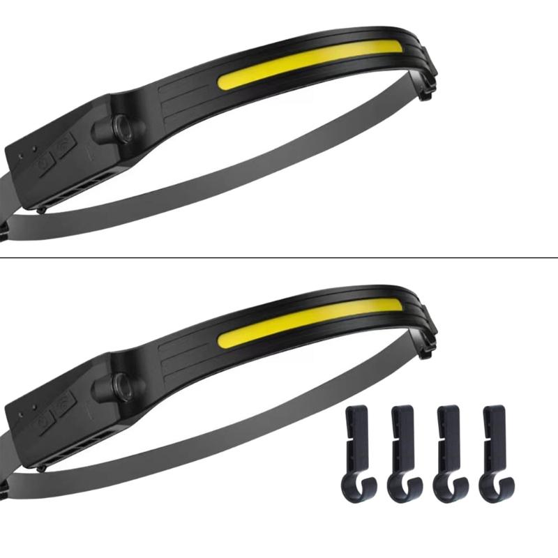 Smarted Sensors Headlamps Brightness Adjustment Head Lamp Convenience Headlamps for Safe and Convenient Nighttimes Use
