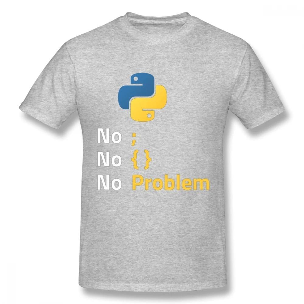 Python Programming Language Tshirt Design A Round Neck Tshirt Suitable for Female Programmers Fashion Summer Streetwear Y2K