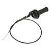 Pair 22mm T-wist Throttle Handlebar Housing Tube Hand Grip Cable Pro ATV Quad Dirt Pit Bike