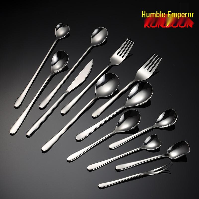 Qianxing 304 Stainless Steel Ice Cream Spoon Set