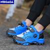 Kindermode Wanderstiefel Jungen Sport Laufschuhe Antikollisionsrutschfest Athletisch Outdoor Trekkingschuhe