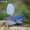EUGY Blue Whale Paper Puzzle - A fun educational toy for elementary school boys and girls, as well as adults, making it a great gift.