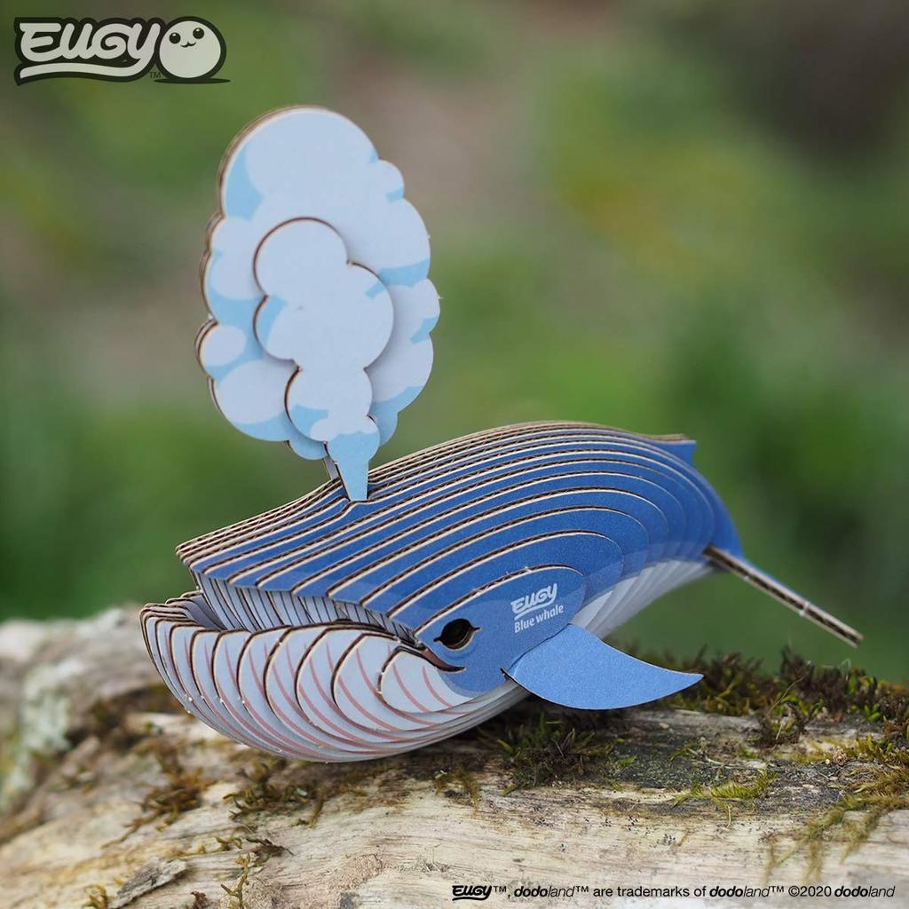 EUGY Blue Whale Paper Puzzle - A fun educational toy for elementary school boys and girls, as well as adults, making it a great gift.