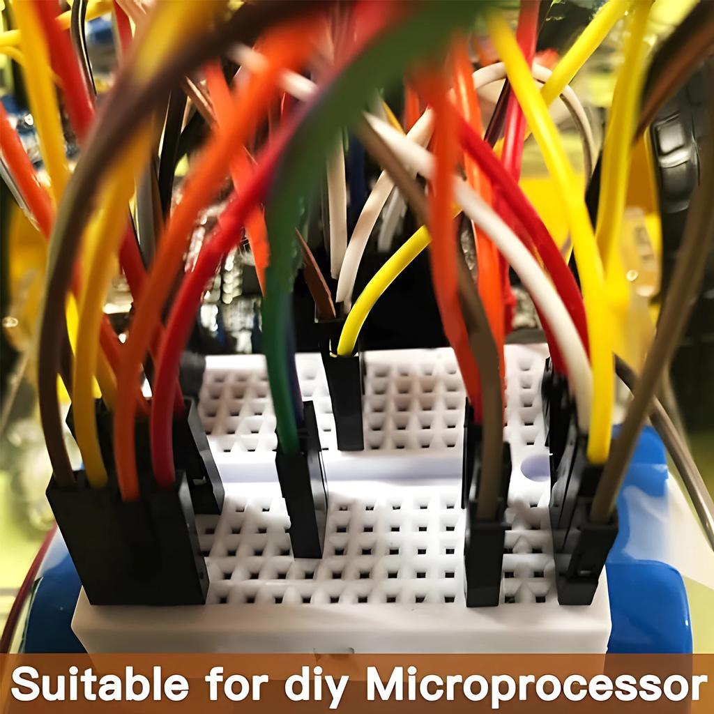 6PCS 170 tie-Points Mini Breadboard kit for Arduino Proto Shield Distribution Connecting Blocks