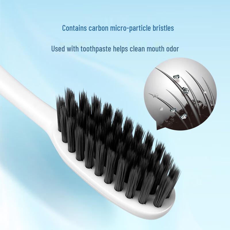 FROG Adult Charcoal Soft Bristle Toothbrush (12-pack)