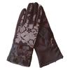 Full-finger Design Women Sun Protection Gloves Anti-skid Ice Silk Lace Gloves  Outdoor Activities