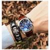 Nové TOP značkové luxusné pánske hodinky s krabičkou Pánske multifunkčné vodotesné svietiace pánske hodinky Quartz