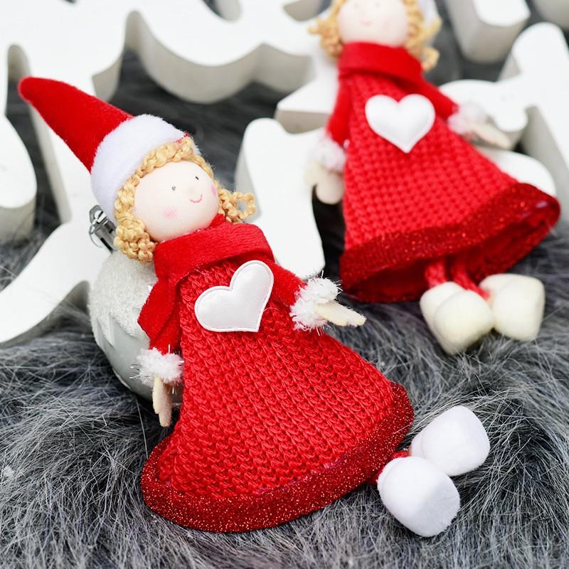 Christmas Cute Angel Girl Doll Desktop Ornament Tree Hanging Decoration