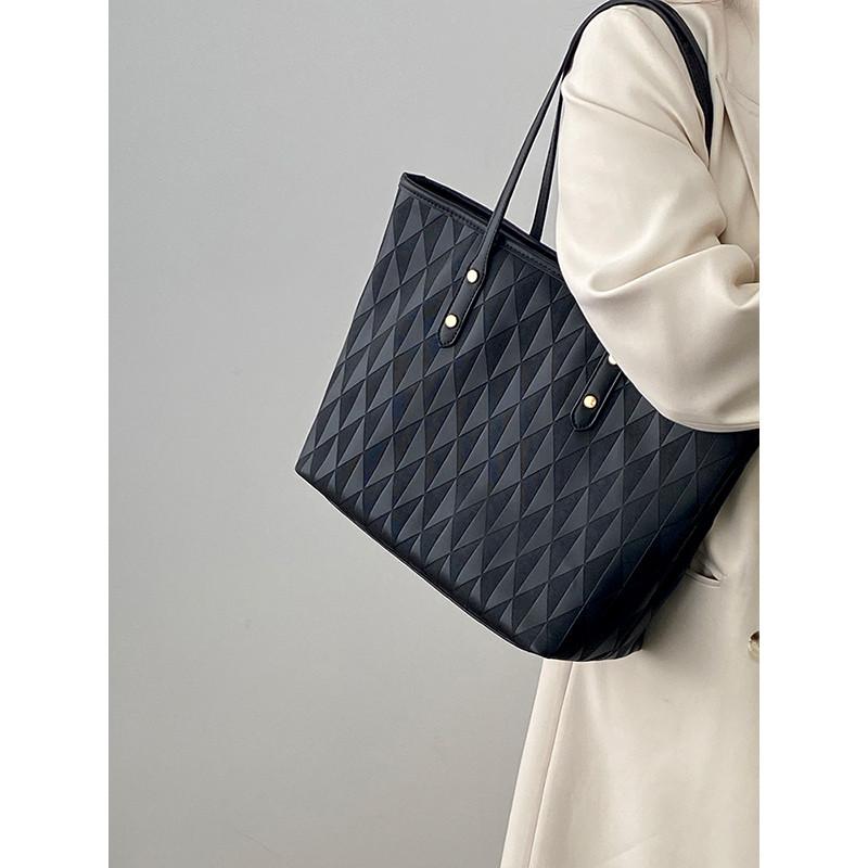 IELGY Commuter Large-Capacity Tote Bag All-Match One-Shoul