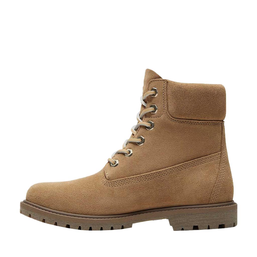 Timberland 6 Inch Waterproof Boot Beige Suede Women Sneakers Tan TB0A43F8EW1