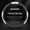 Genuine Leather Steering Wheel Cover for 2021-2024 Haval Big Dog, Ultra-Thin, All-Season