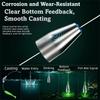 20PCS Hollow Tube Fishing Sinkers Plastic Core Drop Shot Sinkers Fishing Accessories