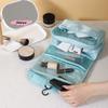 M-1Pc Portable Hook Toilet Bag Multi Functional Travel Waterproof Wear Resistant Multi Layer Storage Large Capacity Makeup Bag