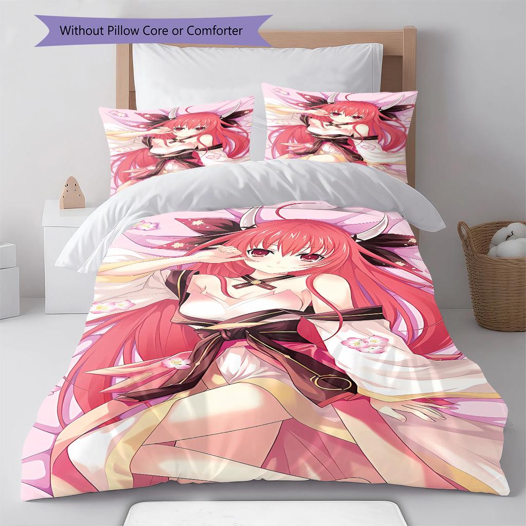 Kotori Itsuka,Kimi Ni Todoke Pattern Bedding,Quilt Set Quilt Cover Pillowcase Home Birthday Gift (1 * Duvet Cover + 2 * Pillowcase, Without Core)
