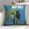 Trendy Mmid 90sies Cushion Cover Soft  EasyWash Pillow Case  Versatile for Couch Bed Travel and Office