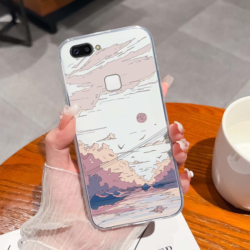 For Vivo X20 Plus X30 X60 X70 X80 Pro X50 Lite Phone Case Cute Panda Pattern Transparent Silicone Dustproof Protective Soft Back Cover For Vivo Casing