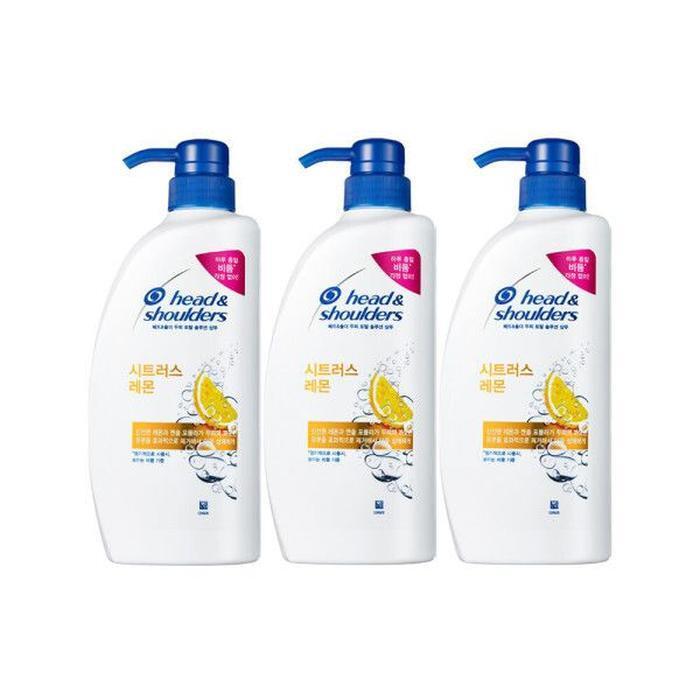 Head & Shoulders Citrus Lemon Shampoo 750ml x 3 (16443551)