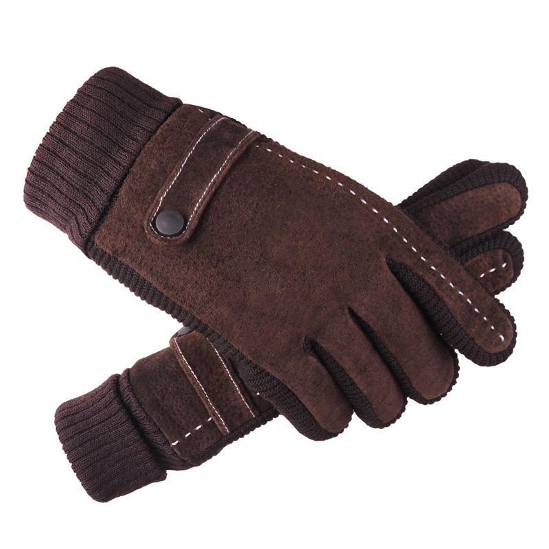Fashion Mens Winter Warm Touch Screen Driving Gloves sports Ski Gloves