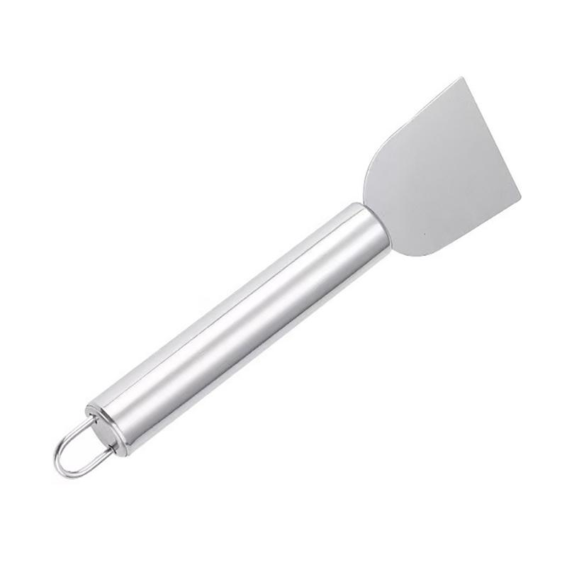 2Pcs Versatile Cleaning Scraper Durable Metal Stainless Steel Glue Remover Snow Shovel For Kitchen, Bathroom And Home Use New