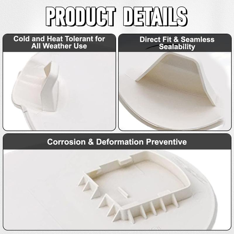 ABS Gas Cap Cover Fuel Filler Door Cover for Ford F-150 2004 2005 2006 2007 2008 Lincoln Mark LT 2006-2008 4L3Z99405A26EAA