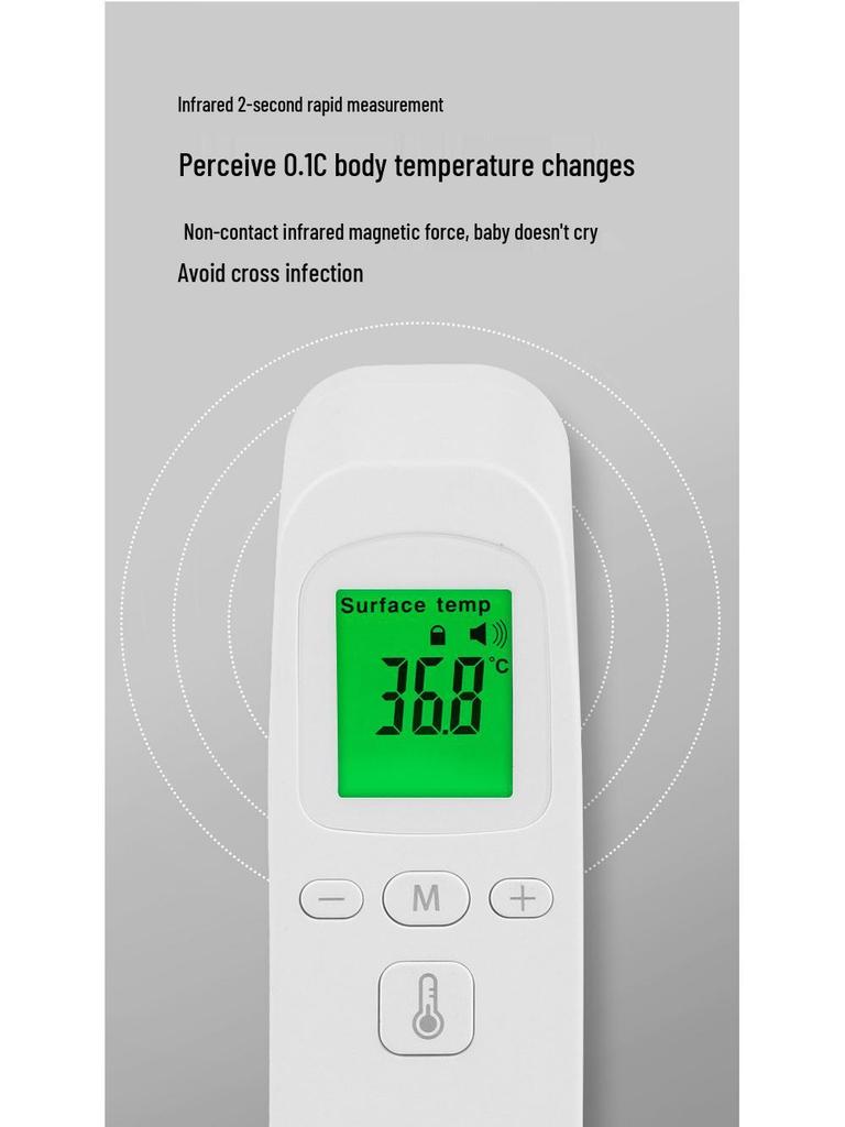 Infravörös érintésmentes kézi homlokhőmérő