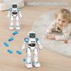 Intelligent Talking Robot With Gesture Sensing Face Expression STEM Robot Toy For Children Educational Entertaining Gift