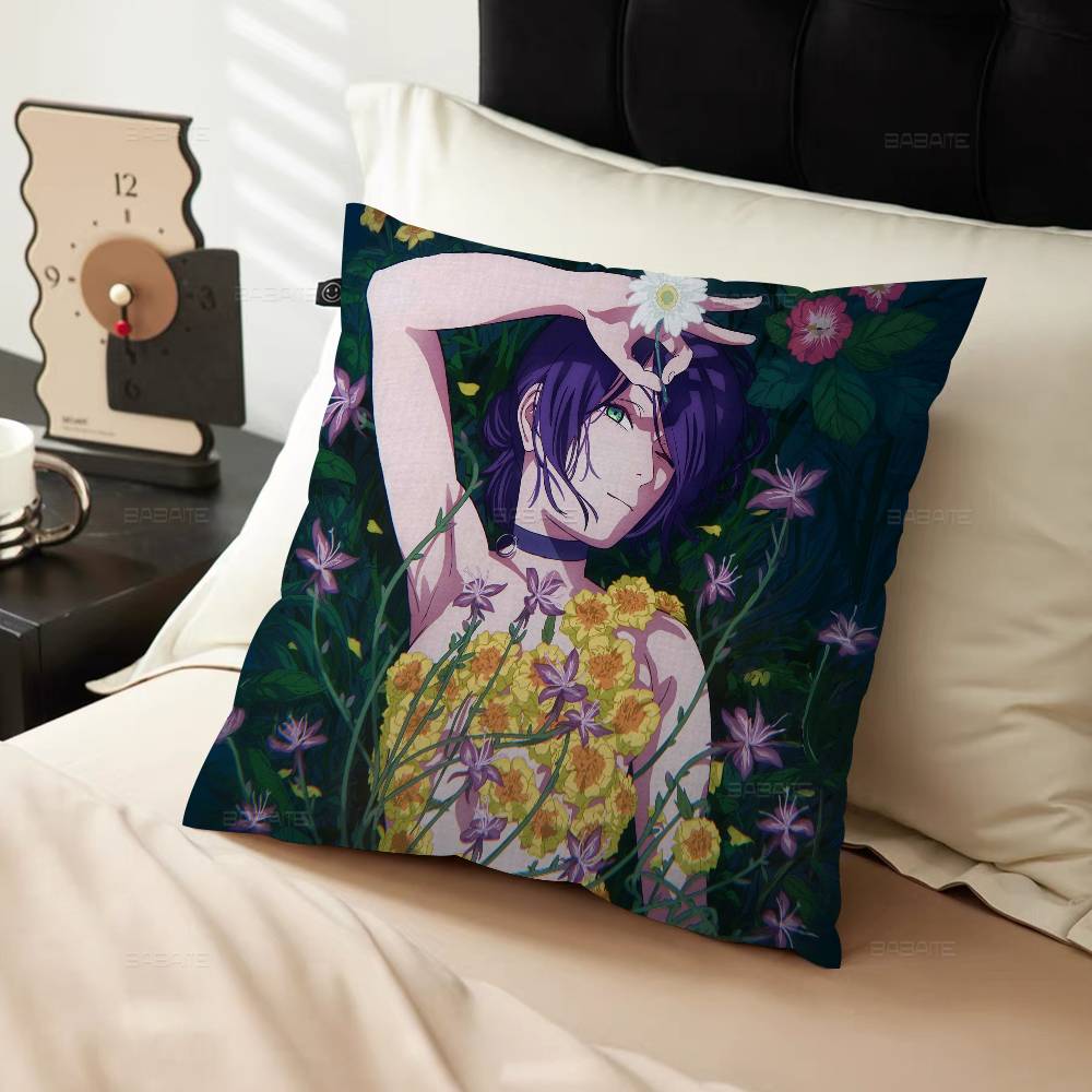 C-Chainsaw Man Reze Personalized Pillow Dust Cover Bedroom Kids Party Decoration Pillowcase Birthday Children Gift