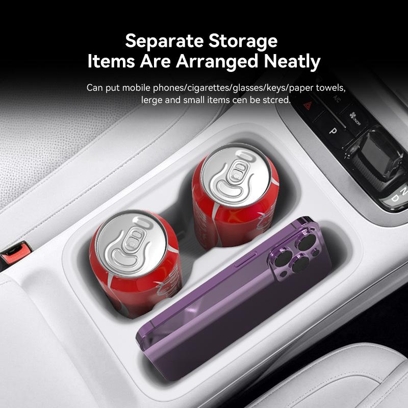 Suitable for Geely Xingyuan EX2 Center Console Cup Holder Car Anti-slip Phone Storage Box Drink Holder for 2024-2026 Models