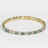 2026 Lucky Turkish Evil Eye Bracelet Women Hand Red Blue Gold Silver Zircon Tennis Chain Bangle Luxury Jewelry Gifts