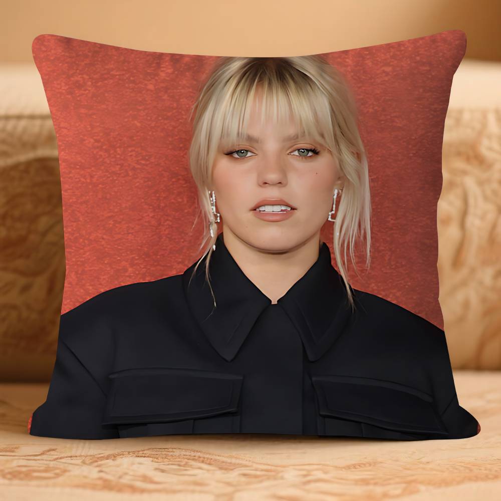 

Певица А-Актриса Рене Рапп Наволочка Съемная Моющаяся Наволочка для Подушки – Всесезонный Мягкий Лен 16x16Inch