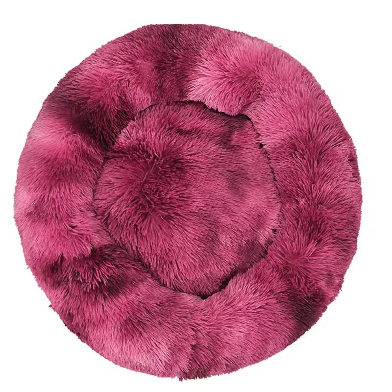 2021 Custom Modern Portable Cat & Dog Bed Indoor Eco-Friendly Fluffy Plush Soft Solid Pattern Camping Small Sizes