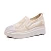 Thick-soled fisherman shoes summer new mesh breathable lace casual thin