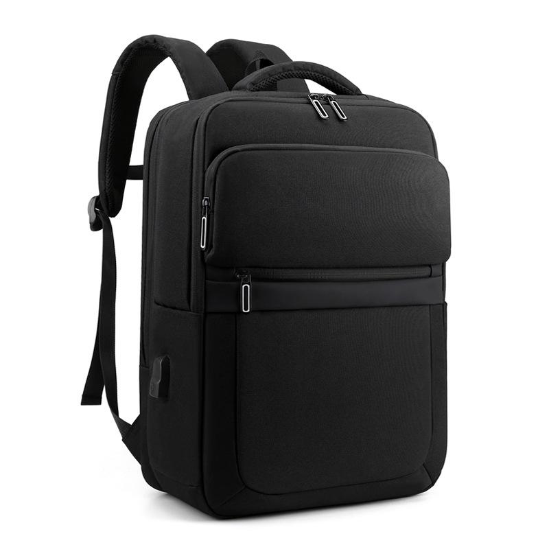 Men's Business Bag Large Capacity Casual Simple Business Trip Computer Fashion Light Trendy Travel Backpack