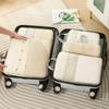 5Pcs Mesh Surface Waterproof Travel Organizer Bag 5 in 1 Set Toiletries Bag  Home
