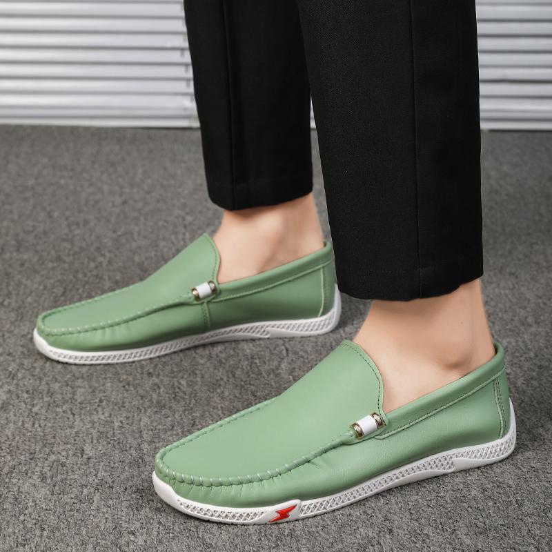 Повседневная кожаная обувь для мужчин — фото 7