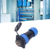 Waterproof Plug Socket Square 4 Hole Male Female Aviation Power Connector AC 380V 25A SP283 Pin