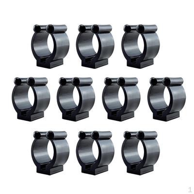 10 Pieces Plastic Fishing Lever Pole Poles Holder Keeper