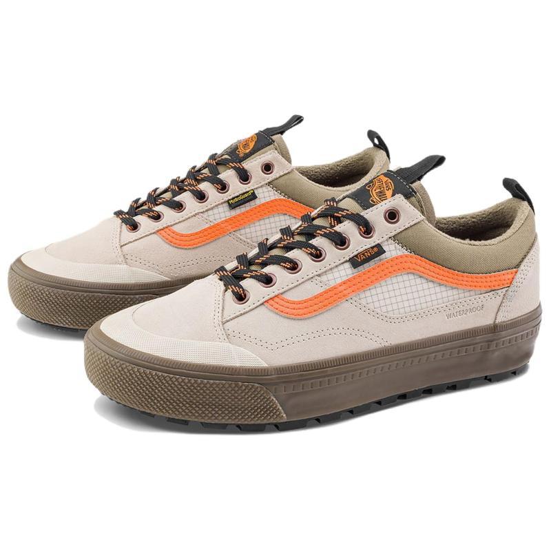 Vans Old Skool Wasserdichte Skateboard-Schuhe Unisex Braune Sneaker VN000DAZF88